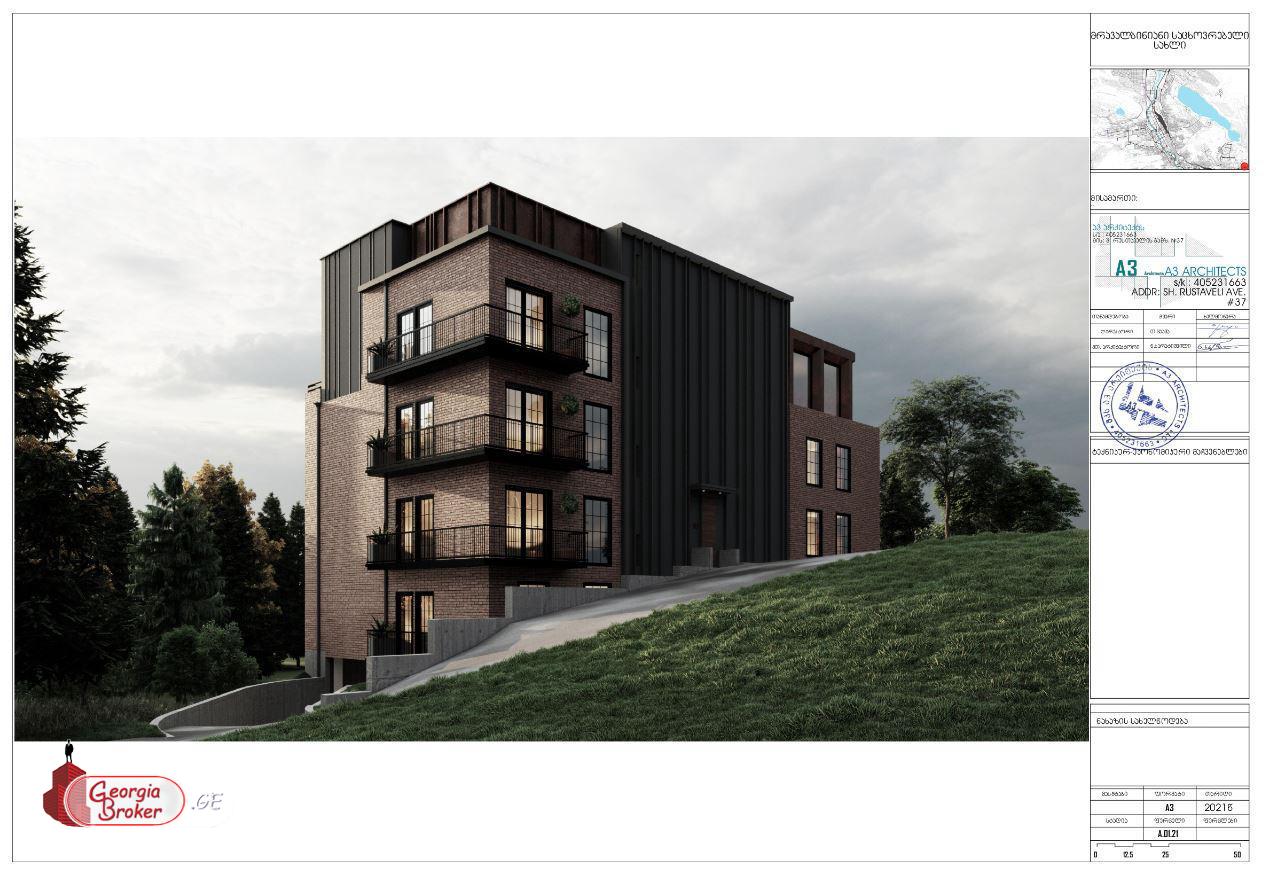 new build 4-room apartment for sale